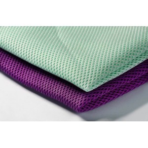 Microfiber  sandwich net cloth 