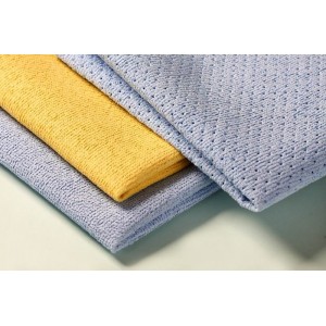 Microfiber PU pearl cleaning cloth