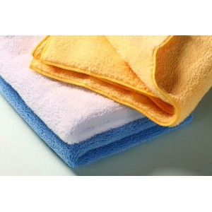 Microfiber korallenrotes Vlies Reinigungstuch