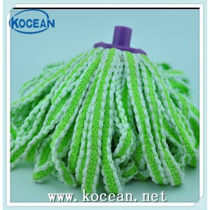 Microfiber floor cleaning mop