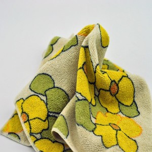 Microfiber Cleaning Warp Knitting Printed Towel