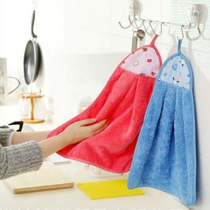 Cartoon Plush Microfiber Hand Towel