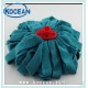 Microfiber Cloth Mop That Features Absorbent Strands For Attracting Dirt, Dust, Hair And Moisture