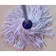 Cotton swab microfiber mop
