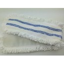Blue And White Striped Flat Mop head