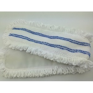 Blue And White Striped Flat Mop head