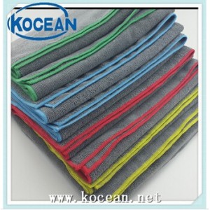 Microfiber Colorful Border 65x60cm Cleaning Towel