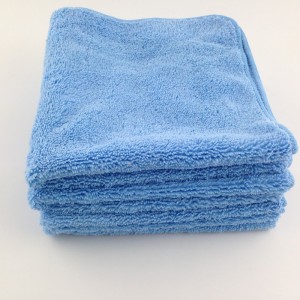 Microfiber Car Cleaning Towels Ultra Thick Car Wax Buffing Cloths