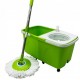 Twin Bucket Folding Spin Mop with 8 Wheels Long Drag Handle Detergent Bottle Spin Mop