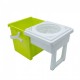 Double Mop Bucket with Wringer Microfiber Mop Refill