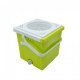 Double Mop Bucket with Wringer Microfiber Mop Refill