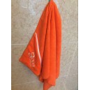 Customize Logo Microfiber Sports Fitness Gym Towel with Zipper Pocket