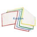 Colorful Edge Disposable Micro Fiber Mop Pads With Pocket