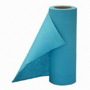Surgical Medical Blue woodpulp Spunlace Non-woven Fabric